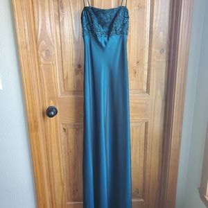 Formal Beaded Floor Length Dress